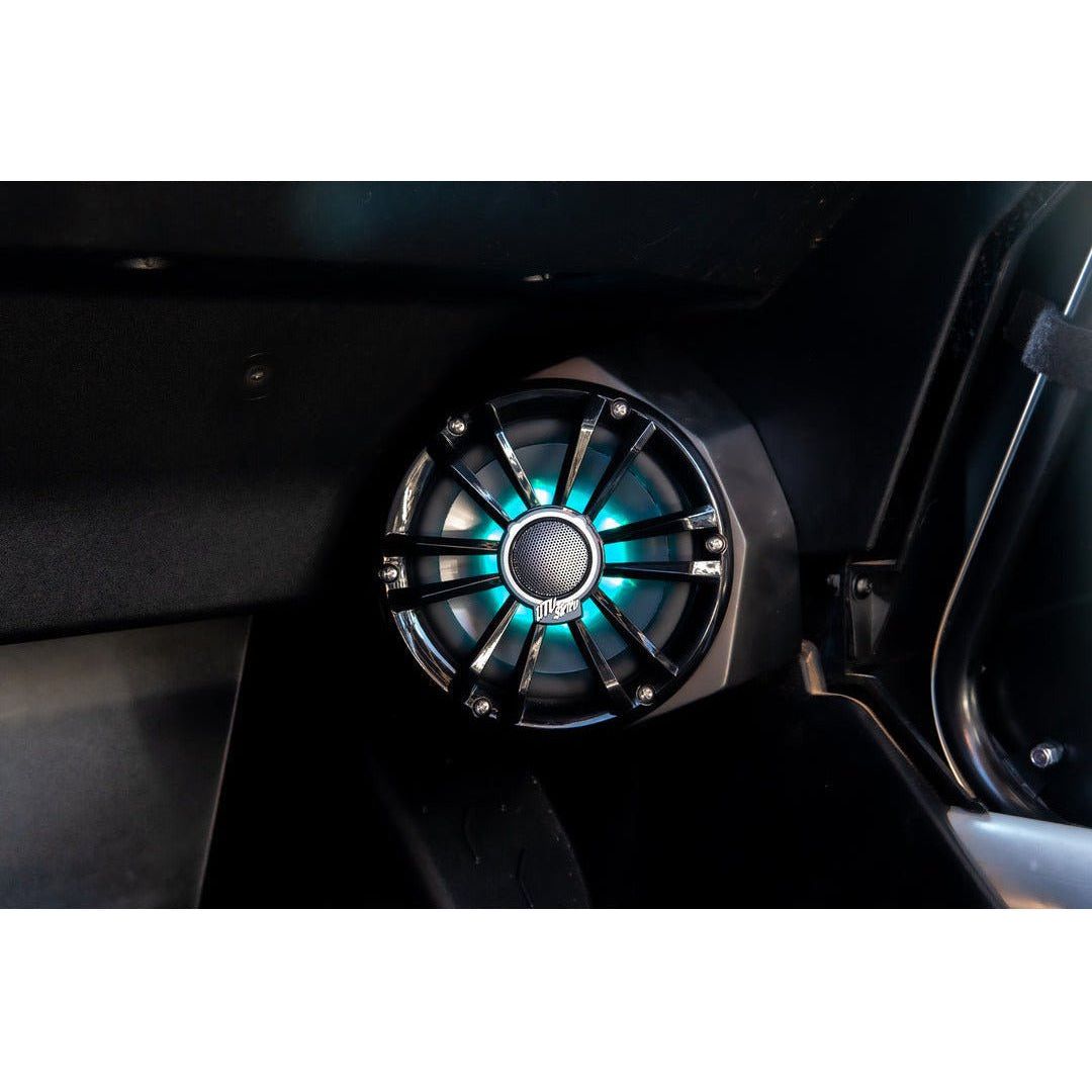 Can Am X3 Unloaded 6.5" Kick Panel Speaker Enclosures