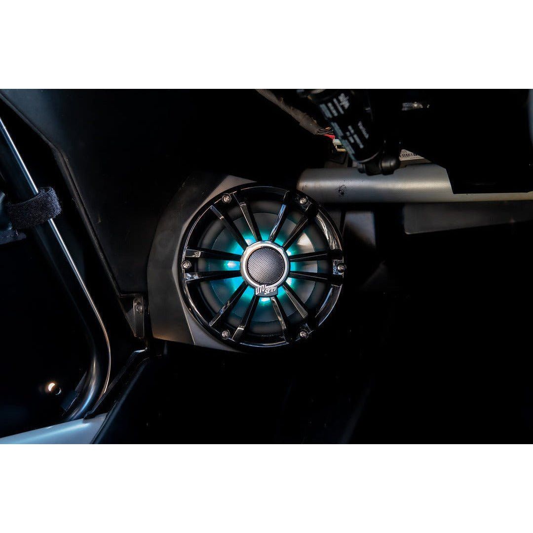 Can Am X3 Unloaded 6.5" Kick Panel Speaker Enclosures