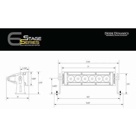 Diode Dynamics Stage Series 6" Light Bar