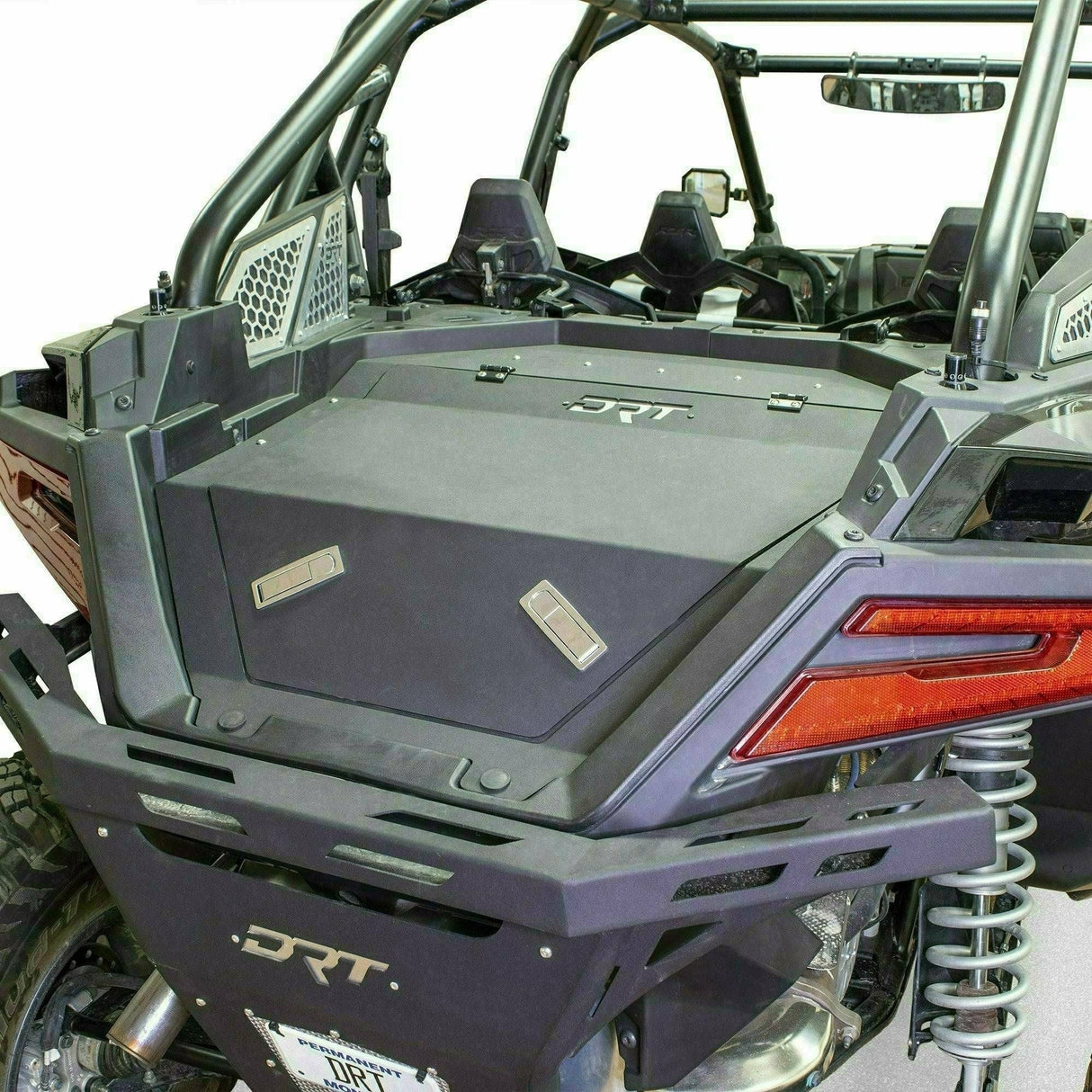DRT Motorsports Polaris RZR PRO XP Aluminum Storage/Trunk Enclosure
