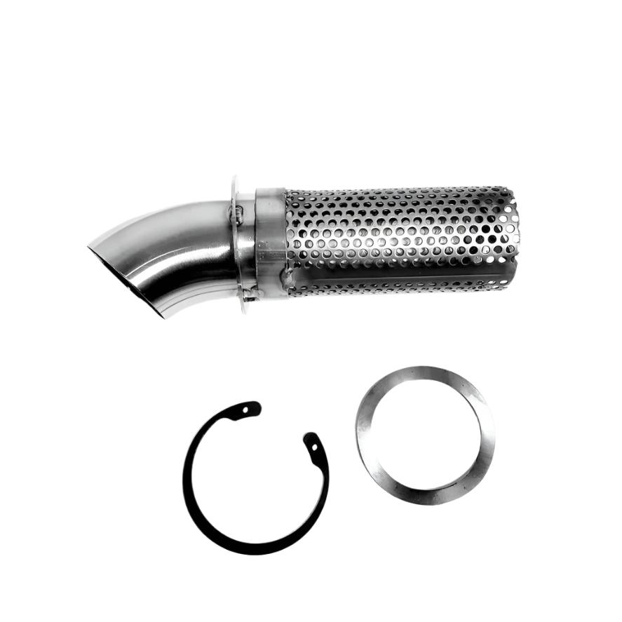 Exhaust Quiet Core with Turn Down Tip Empire Industries