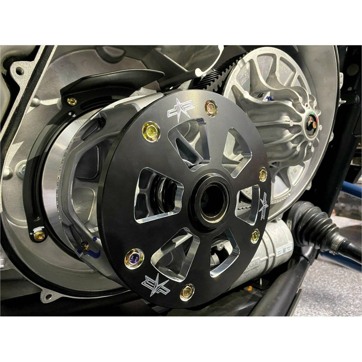 Evolution Powersports Polaris RZR PRO XP Turbo Shift-Tek Billet Clutch Cover