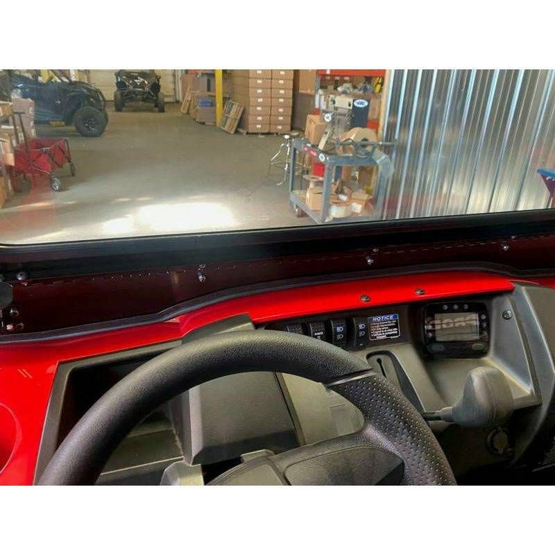 Extreme Metal Products Kawasaki Mule PRO-MX Vented Glass Windshield