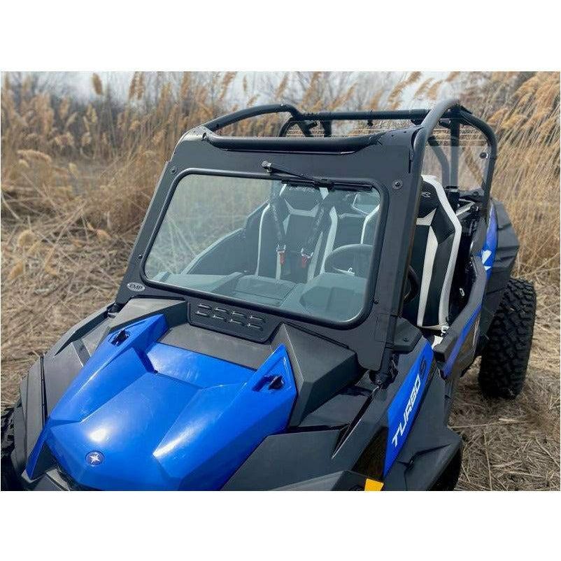Extreme Metal Products Polaris RZR Turbo S Laminated Glass Windshield with Wiper