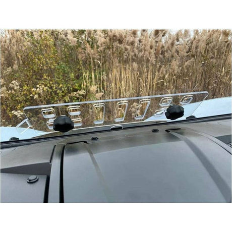 Kawasaki KRX Vented Polycarbonate Front Windshield | Extreme Metal Products
