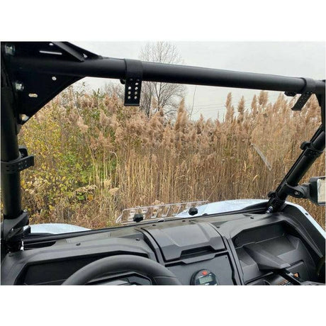 Kawasaki KRX Vented Polycarbonate Front Windshield | Extreme Metal Products