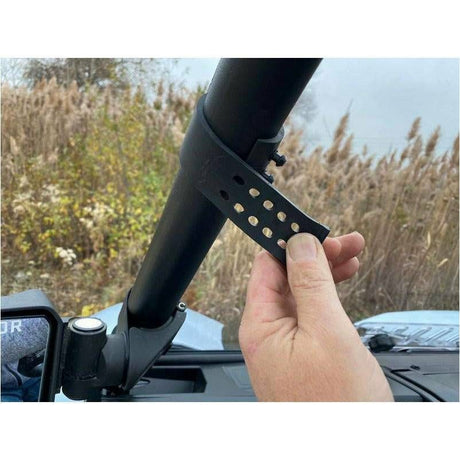 Kawasaki KRX Vented Polycarbonate Front Windshield | Extreme Metal Products