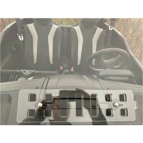 Kawasaki KRX Vented Polycarbonate Front Windshield | Extreme Metal Products