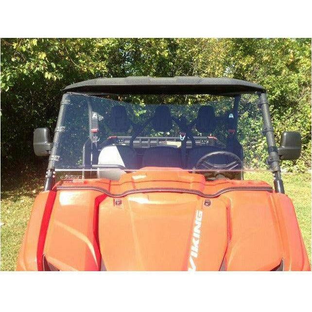 Extreme Metal Products Yamaha Viking Hard Coated Full Windshield