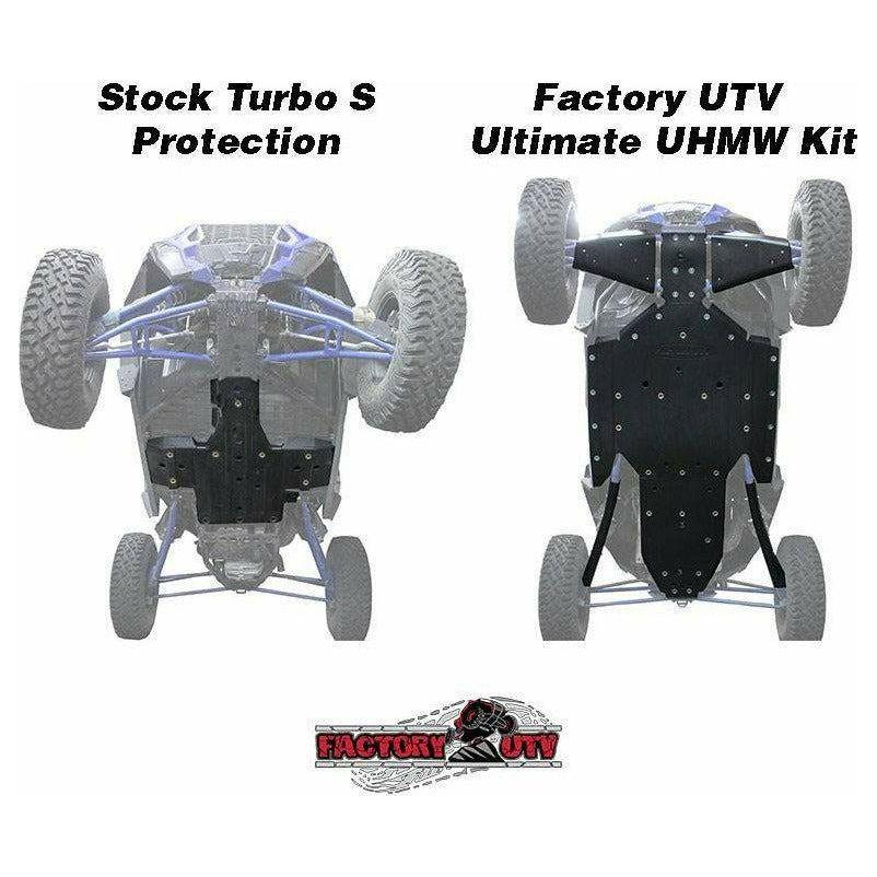 Polaris RZR Turbo S UHMW Skid Plate | Factory UTV