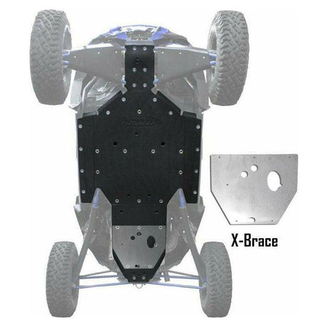 Polaris RZR Turbo S UHMW Skid Plate | Factory UTV