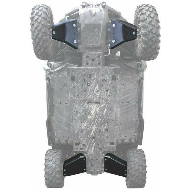 Factory UTV Yamaha Wolverine RMAX UHMW A-Arm Guards