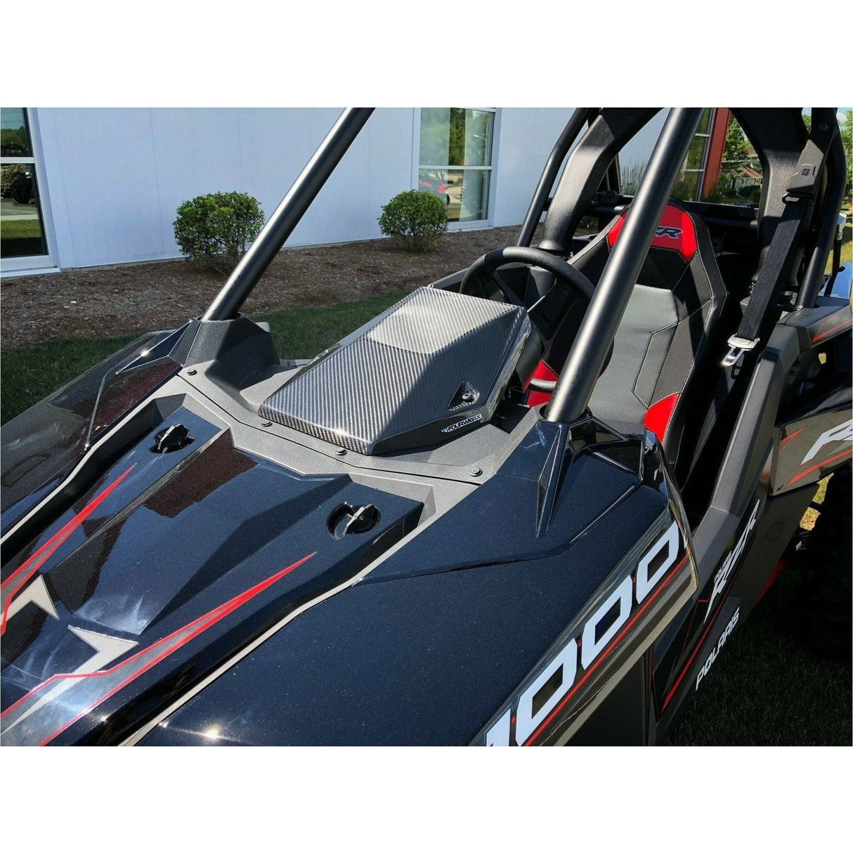 Polaris RZR RS1 Carbon Fiber Gauge Cowl | FourWerx