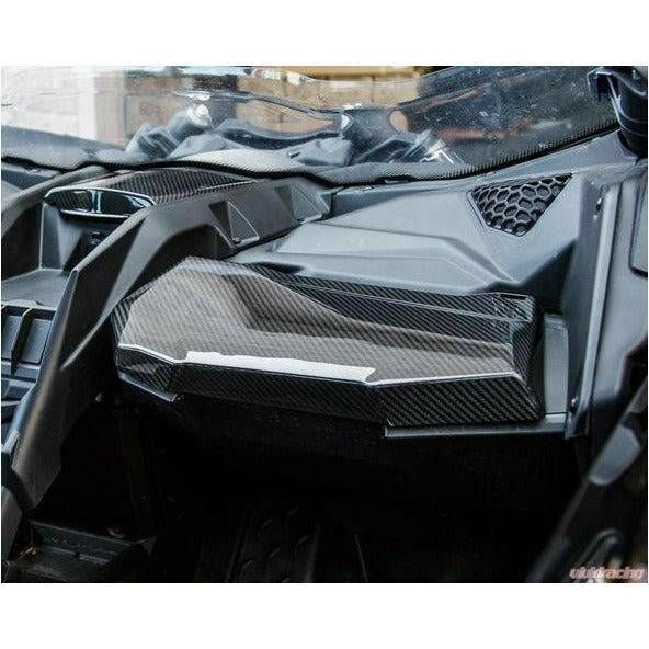 Can Am X3 Carbon Fiber Glove Box Lid | FourWerx