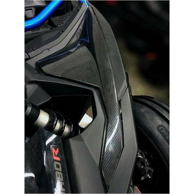 Can Am X3 Carbon Fiber Inner Hood Panel Set | FourWerx