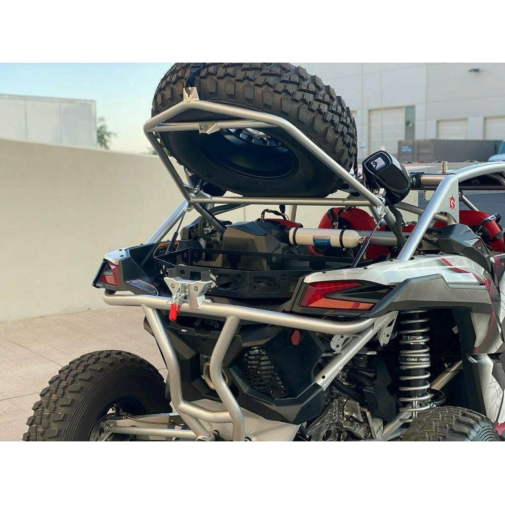 Geiser Performance Can Am Maverick X3 Tire Rack & Bumper Combo