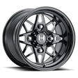 HF14 UTV Forged Wheel (Gloss Black Milled)