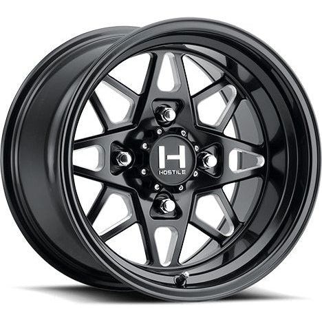 HF14 UTV Forged Wheel (Satin Black Milled)