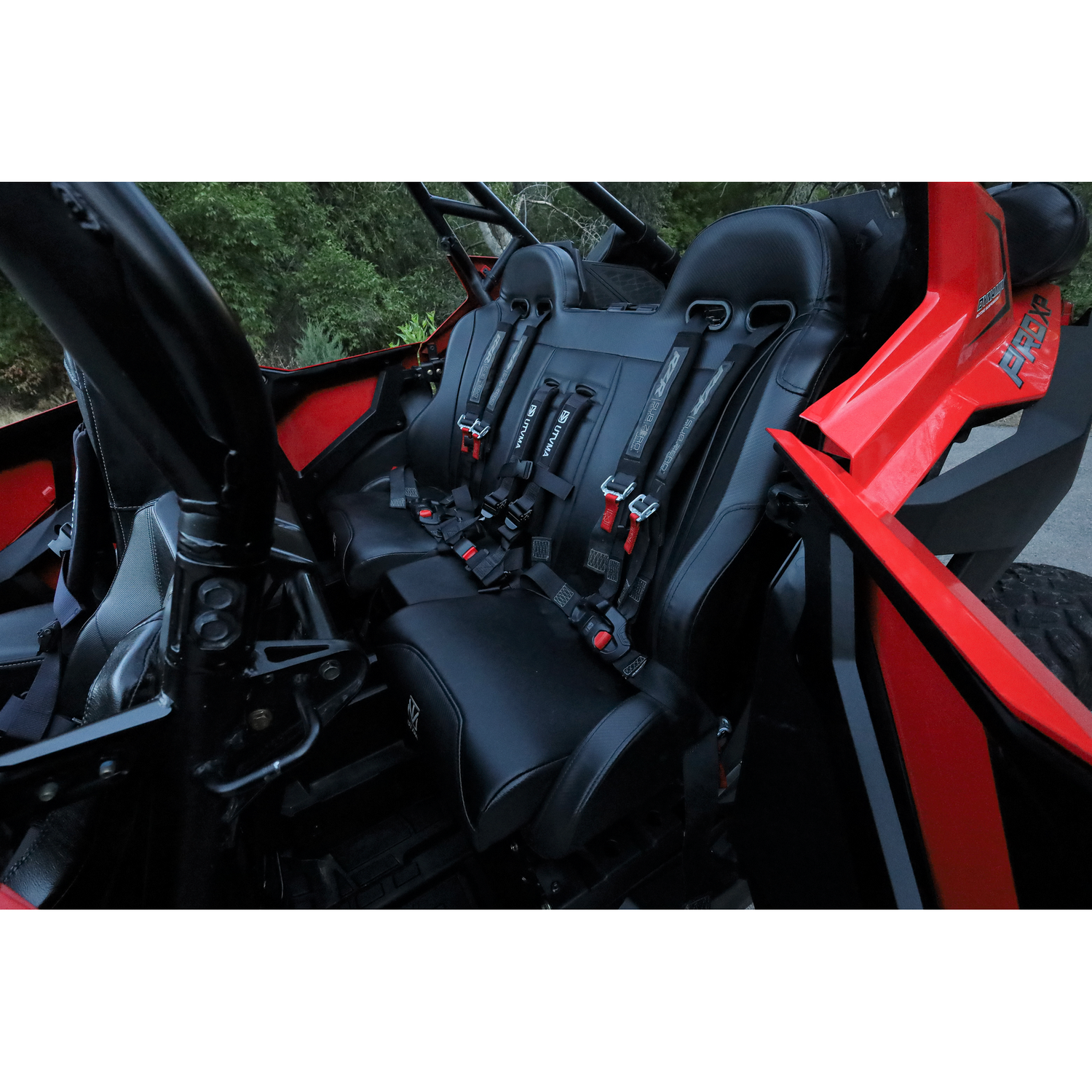 Polaris RZR Pro / Turbo R Rear Bench Seat - Kombustion Motorsports