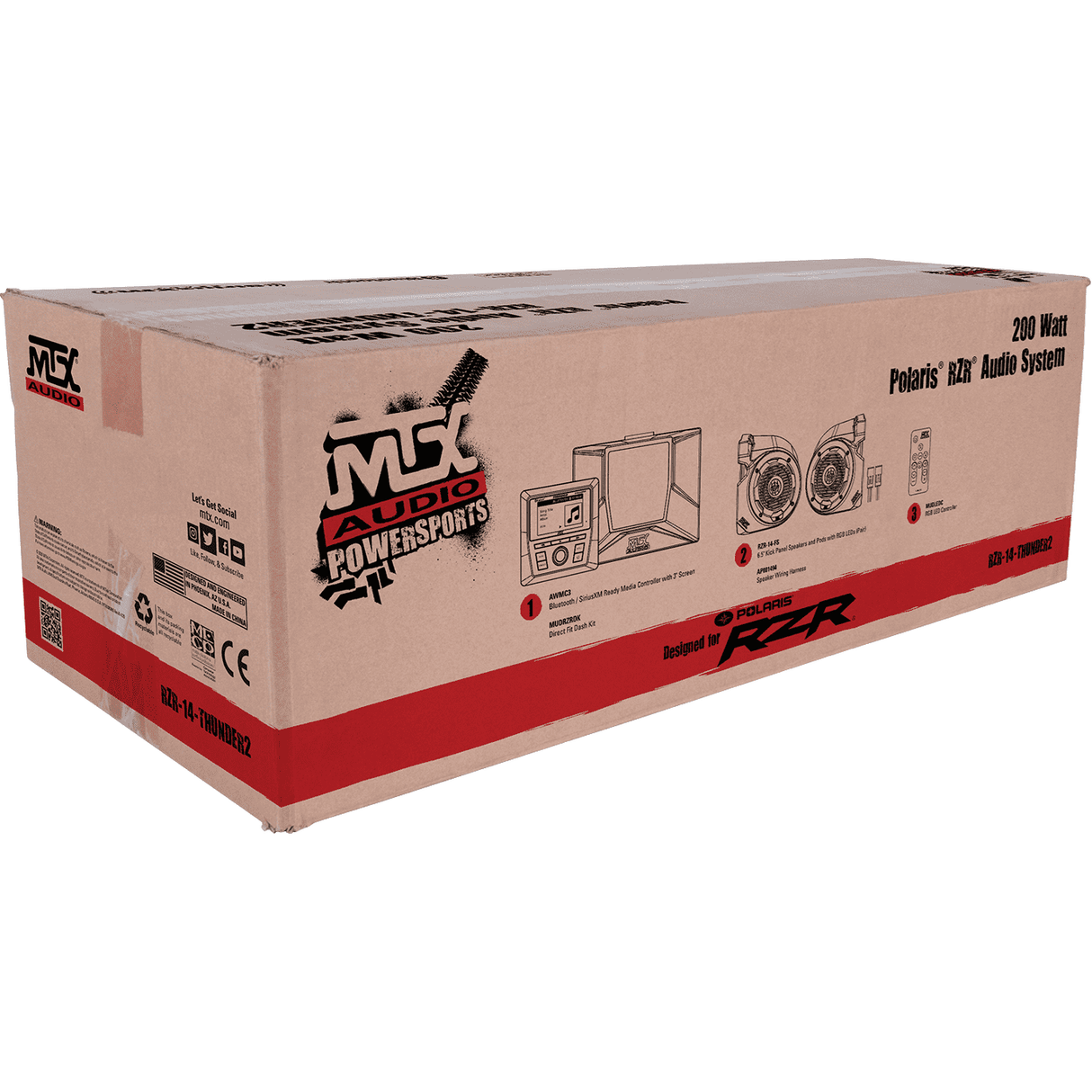 Polaris RZR Stage 2 Audio System | MTX Audio