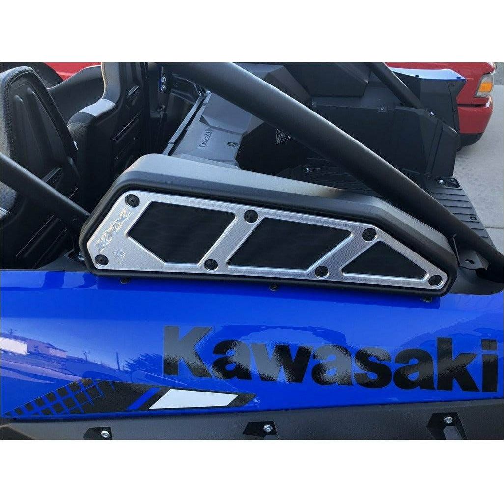 Viper Machine Kawasaki KRX 1000 Billet 'FrogSkin' Intake Covers