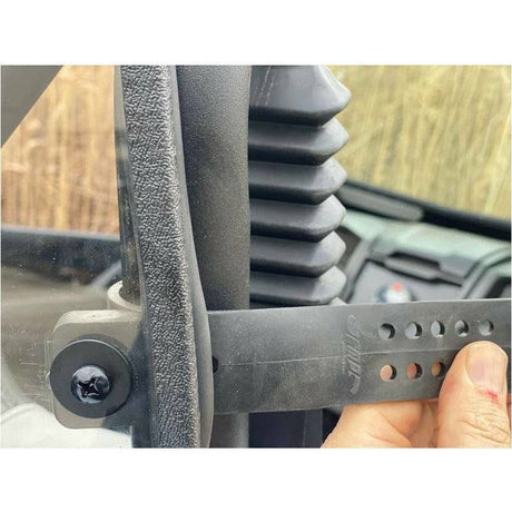 Kawasaki KRX Polycarbonate Rear Windshield | Extreme Metal Products