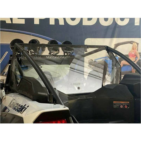 Kawasaki KRX Polycarbonate Rear Windshield | Extreme Metal Products