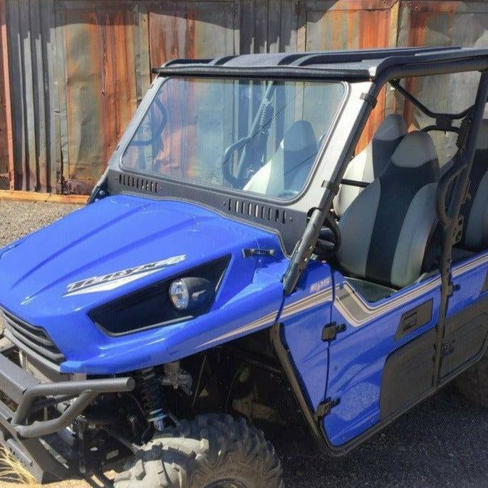 Kawasaki Teryx Vented Glass Front Windshield | Bent Metal