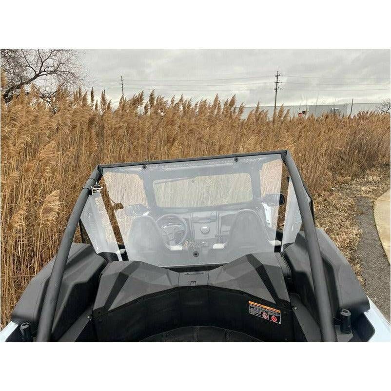 Kawasaki KRX Polycarbonate Rear Windshield | Extreme Metal Products