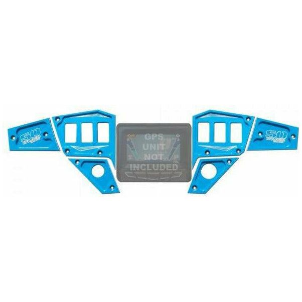 Polaris RZR 6 Piece Dash Panels | 50 Caliber Racing