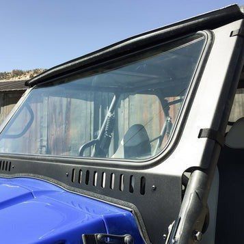 Kawasaki Teryx Vented Glass Front Windshield | Bent Metal