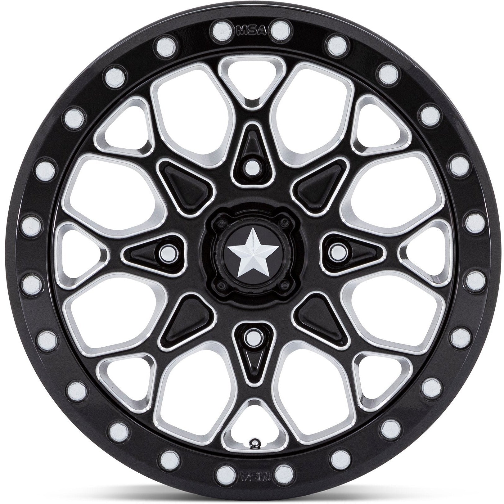 M48 Portal Beadlock Wheel (Gloss Black Milled)
