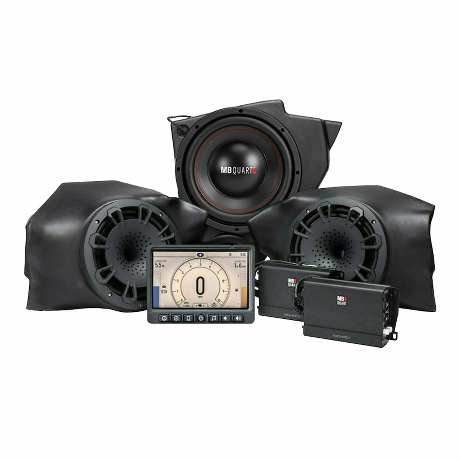 Polaris RZR Ride Command Stage 3 Audio System | MB Quart