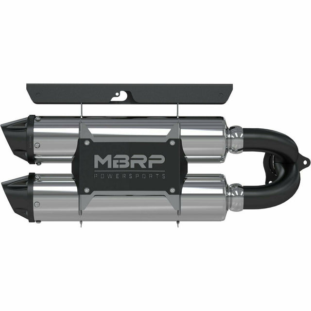 MBRP Polaris RZR XP Turbo/Turbo S Performance Series Dual Slip On Exhaust