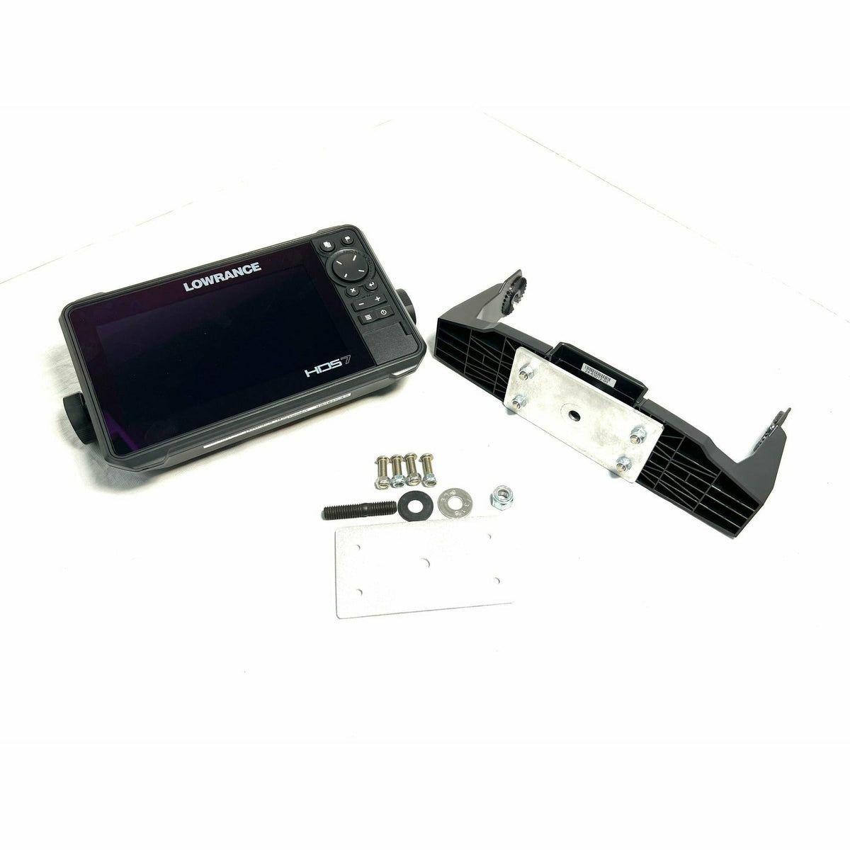 Metal Head Lowrance Adapter Mounting System