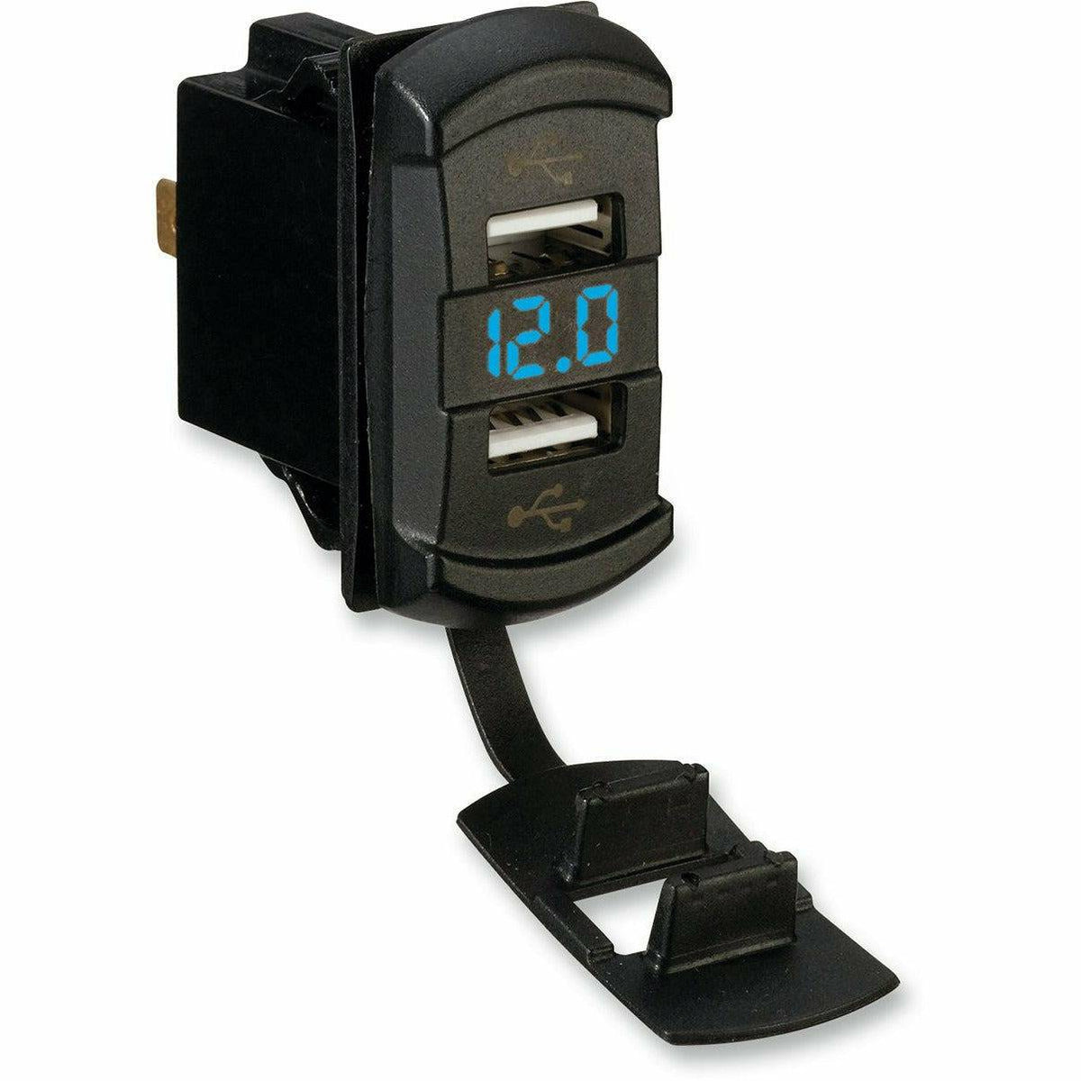 Moose Utilities Dual USB Charger with Voltage Monitor
