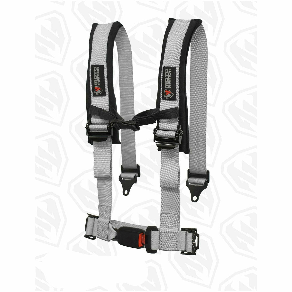 Four Point Harness (Gray) - Kombustion Motorsports