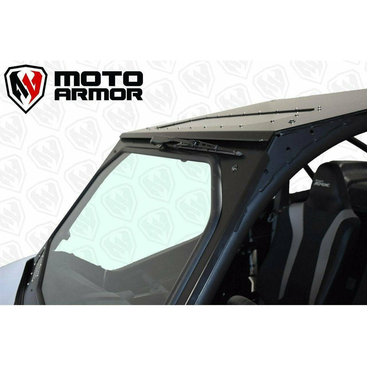Moto Armor Kawasaki KRX Vented Full Glass Windshield