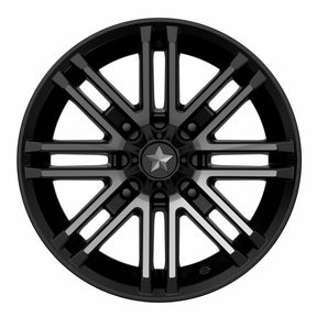 MSA Wheels M40 Rogue Wheel (Satin Black/Titanium Tint) - Kombustion Motorsports