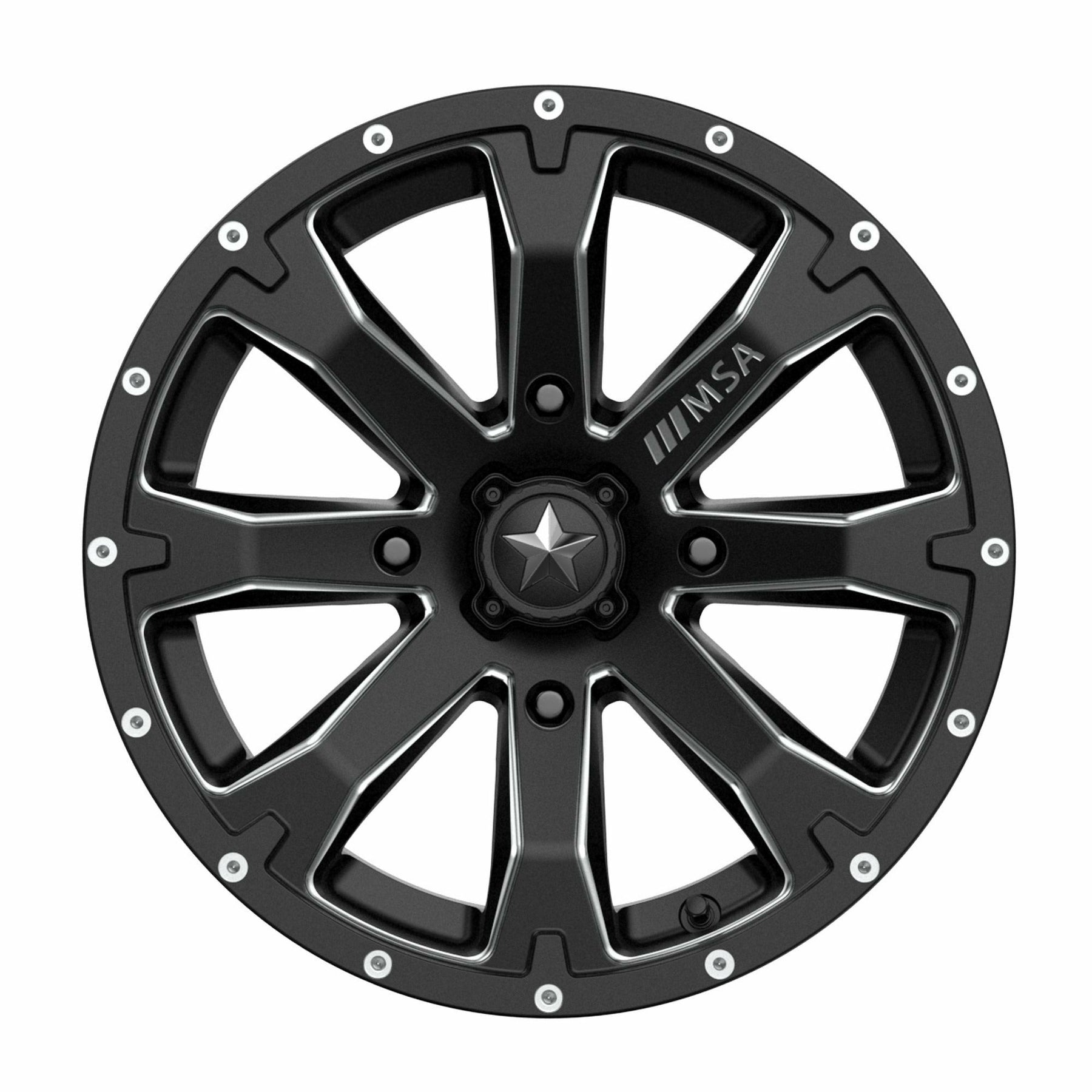 MSA Wheels M42 Bounty Wheel (Gloss Black Milled)