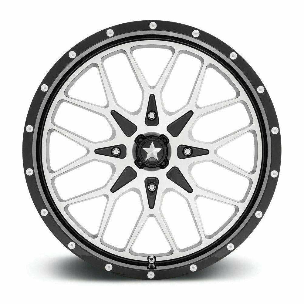 MSA Wheels M45 Portal Wheel (Gloss Black Machined)