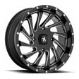 MSA Wheels M46 Blade Wheel (Gloss Black Milled)