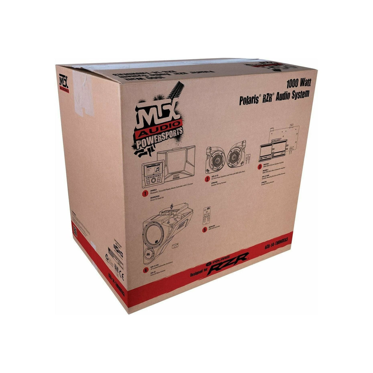 Polaris RZR Stage 3 Audio System | MTX Audio