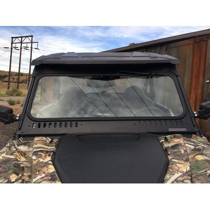 Polaris General Vented Glass Front Windshield | Bent Metal
