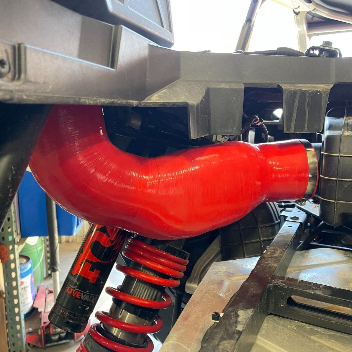 Polaris RZR Pro R Silicone Intake Tube (Inlet to Airbox)