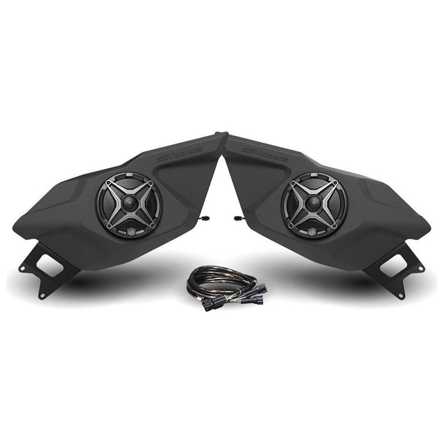 Polaris RZR Pro / Turbo R with Ride Command Front Door Speaker Pods