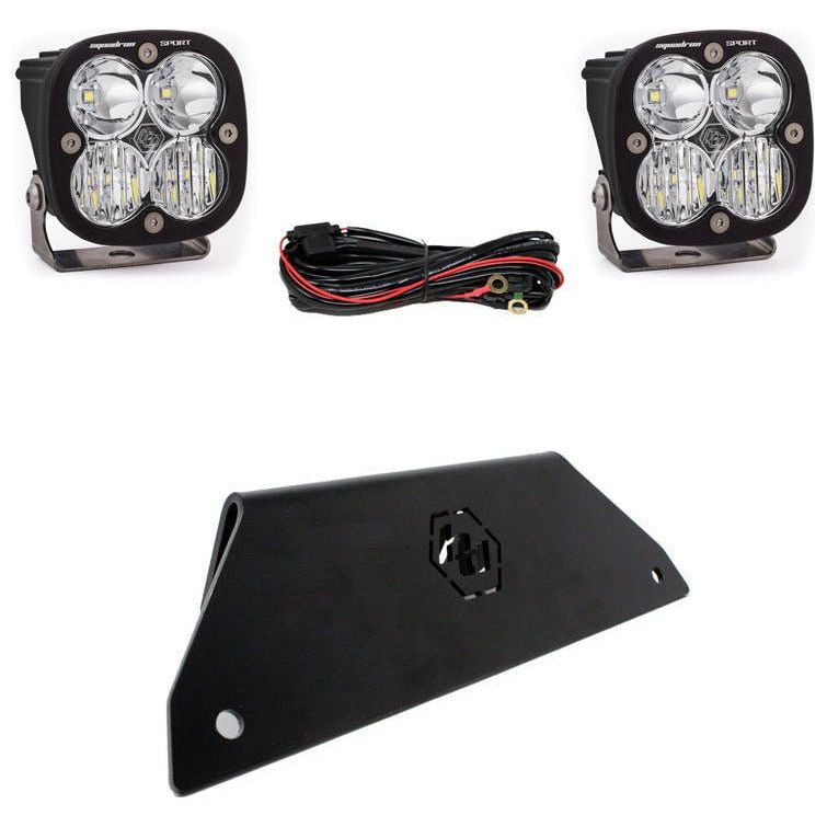 Polaris RZR Pro XP Squadron Sport Bumper Lower Mount Light Kit