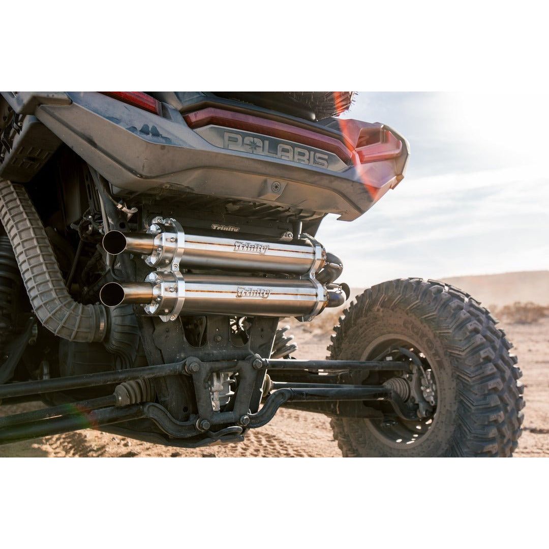 Polaris RZR Pro XP / Turbo R Stainless Steel Full Exhaust