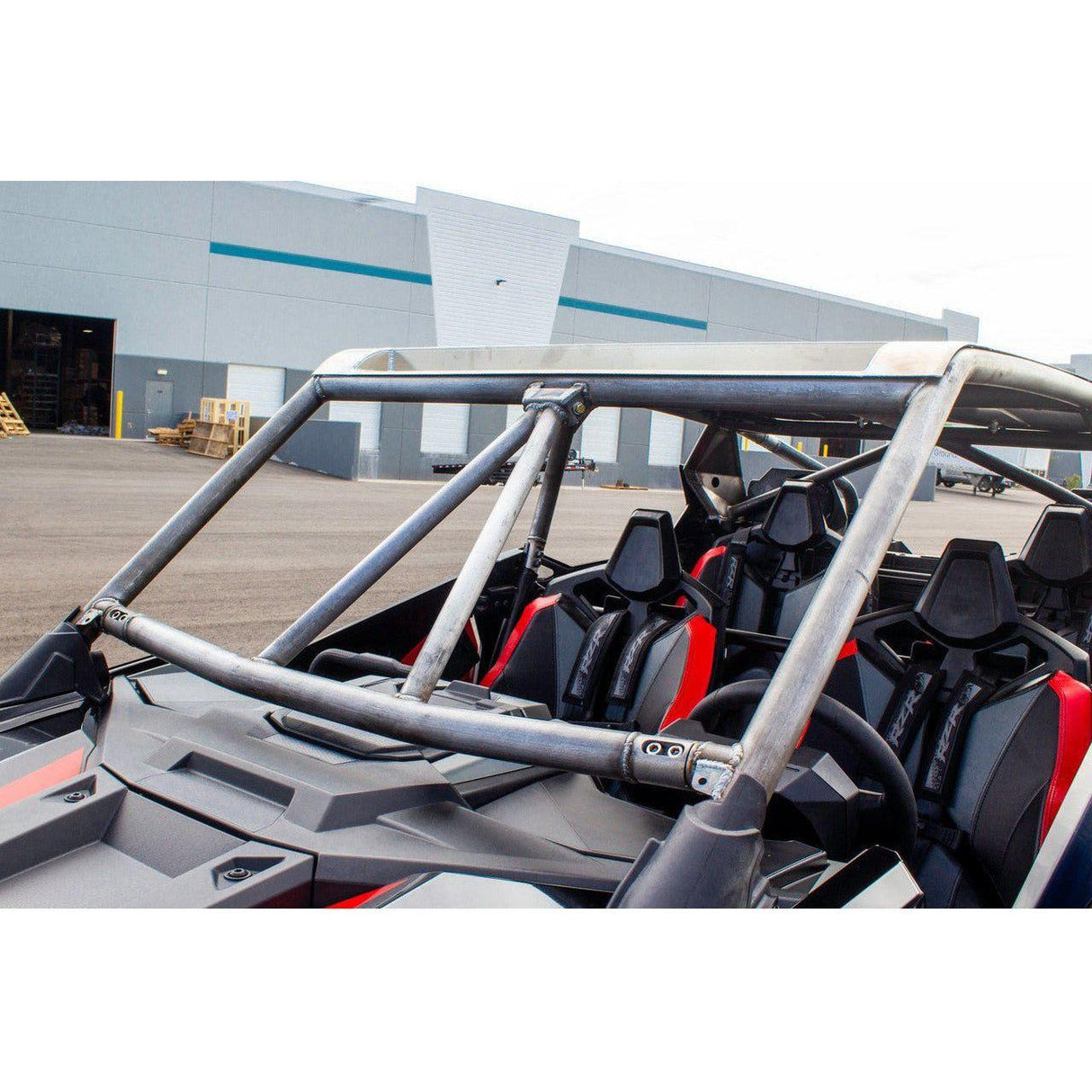 Polaris RZR Turbo R 4 Raw Fastback Shorty Cage