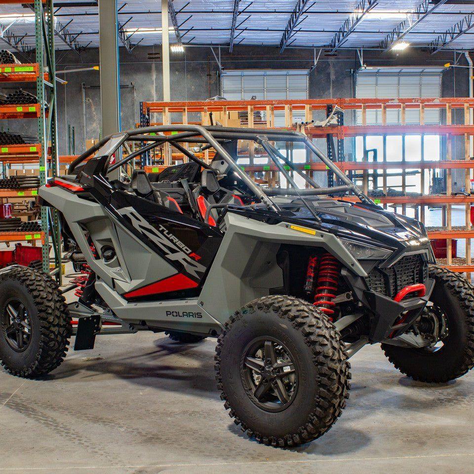 Polaris RZR Turbo R Raw Fastback Shorty Cage